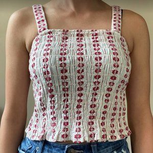 American Eagle Cropped Tank Top